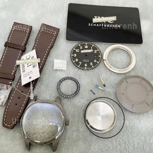 Set cassa acciaio inox 40 mm per orologio pilota Mark18 2892 senza movimento - Foto 1 di 9