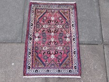 Pink Oriental Rugs Ebay Old Hand Made Traditional Persian Rugs Oriental Wool Pink Small Rug 87x57cm