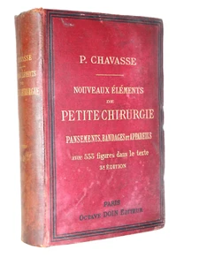 Medicina. Dr P. Chavasse. Elementos Nuevos De La Cirugía Pequeña. 1893 - Imagen 1 de 8