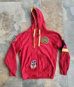 Sudadera con Capucha Universitaria Disney Parks Mickey State University Adulto Talla Pequeña Cremallera Completa - Imagen 1 de 11
