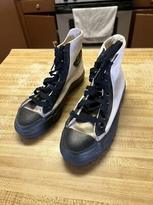 Vintage 1970s Converse Chuck Taylor All Star Black Label Hi-Top Sneakers - Image 1 of 4