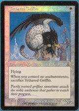 Tethered Griffin FOIL Urza's Destiny PLD White Rare CARD (246859) ABUGames