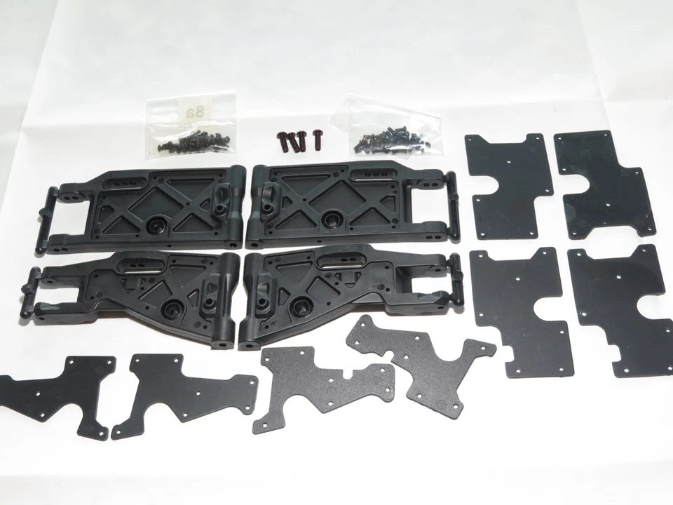 SER600066 SERPENT SRX8 GT '23 GP CAR FRONT REAR A-ARMS SET - Image 1 of 1