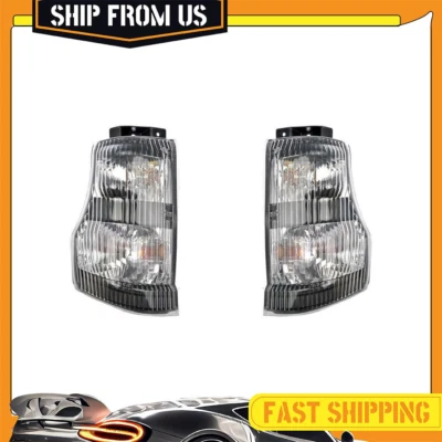 Conjunto de luces de señal de giro delanteras Dorman 2 piezas para Isuzu NQR 2006-2007 Foto 1 de 4