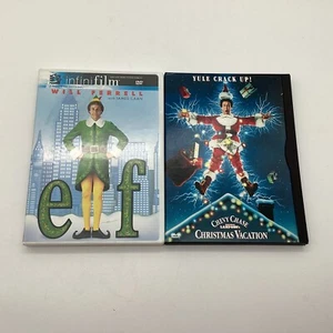 National Lampoon's Christmas Vacation and Elf DVDs Set of 2 - Picture 1 of 9