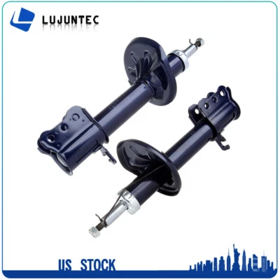 Set (2) Rear Shocks Struts Absorbers For 1998 1999 2000 2001 2002 Mazda 626 - Image 1 of 4