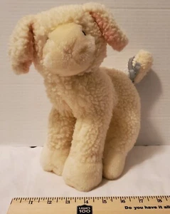 Vintage 1988 Gráficos Intl Heartline Cordero Peluche Marfil Sherpa Vellón Cinta Verde - Imagen 1 de 5