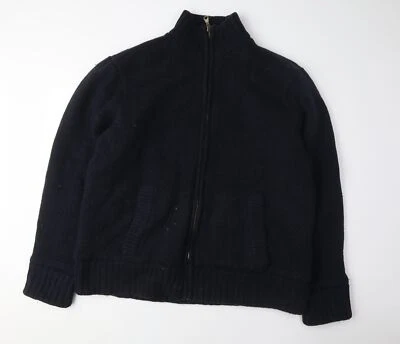 Marks and Spencer Men's Black Wool Cotton XL Jacket - Image 1 of 4