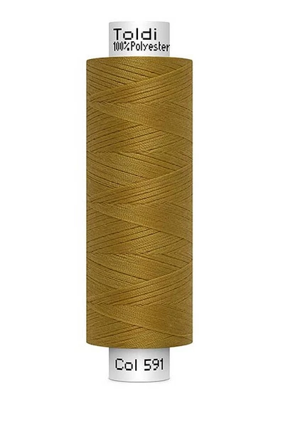 Gütermann - Toldi Nähgarn (500 m)    Farbe  sand beige   Nr. 591 - Bild 1 von 1