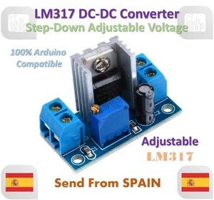 LM317 DC-DC Converter Step Down Circuit Board Module Adjustable Linear Regulator - Imagen 1 de 7