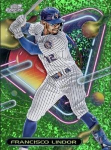 [DIGITAL] Topps Bunt - Francisco Lindor - Cosmic Chrome 23 S1 - Green Base - Picture 1 of 1