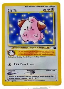 Cleffa #31 schwarzer Stern Promo WOTC Pokémonkarte Neuwertig mit eBay Versand - Bild 1 von 3