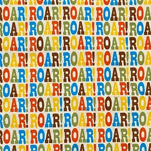 1.6 YD Roar Robert Kaufman Fabric Multicolor Quilting Cotton - Picture 1 of 3