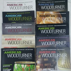 American Woodturner Magazine Lot of 10 from 2019 to 2014 - Picture 1 of 4