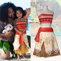 disney moana girls adventure outfit