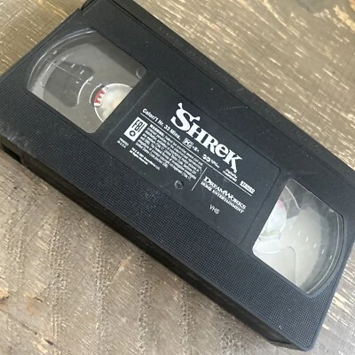 Shrek VHS, 2001 Mike Myers Cameron Diaz Eddie Murphy FREE SHIP - Image 1 of 2