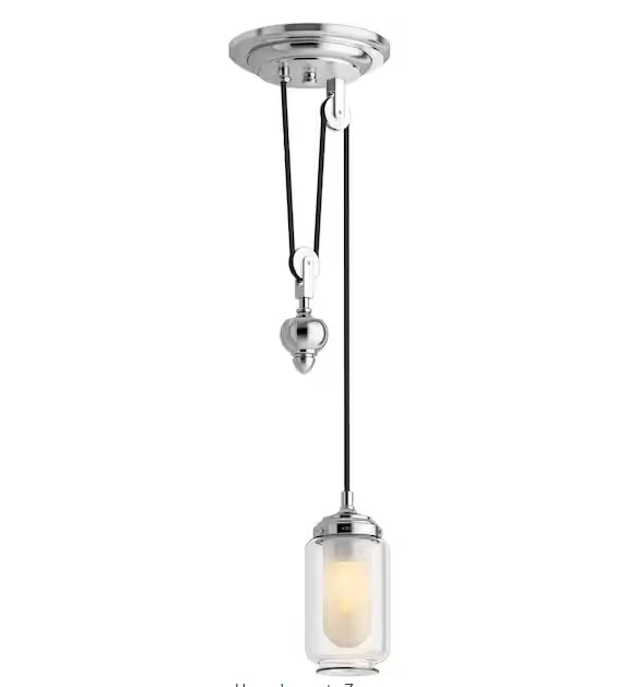 22654-PE01-CPL KOHLER Artifacts 1-Light Polished Chrome Adjustable Pendant - Image 1 of 4