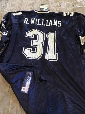 ROY WILLIAMS Dallas COWBOYS Football REEBOK Replica 2XL Jersey VINTAGE New NFL Cover