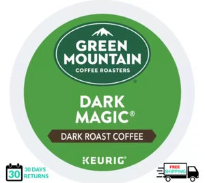 🆕☕ Green Mountain Dark Magic Keurig Coffee K-cups - Imagen 1 de 1
