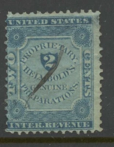 Match/Medicine: Scott #RS106, Used, 2c Hembold's, Fine Condition - Picture 1 of 1