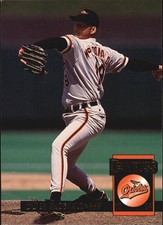  1994 Donruss Baltimore Orioles Baseball Card #158 Ben McDonald