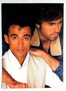 WHAM / GEORGE MICHAEL / ANDREW RIDGELEY / MAGAZINE FULL PAGE POSTER CLIPPING - Picture 1 of 3