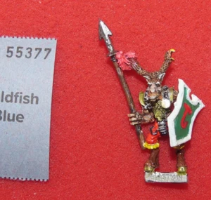 Citadel Warhammer Beastmen with Spear Bob Olley Iron Claw 1989 Beastman 3116 GW - Picture 1 of 2