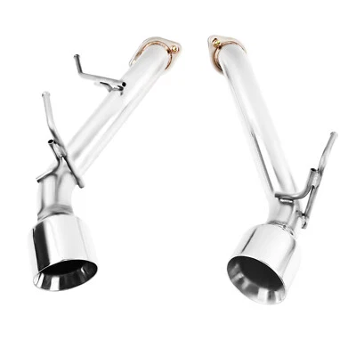 Stainless Steel Axle Back Muffler Exhaust For Infiniti G37 2dr Coupe 2008-2013 - Image 1 of 4