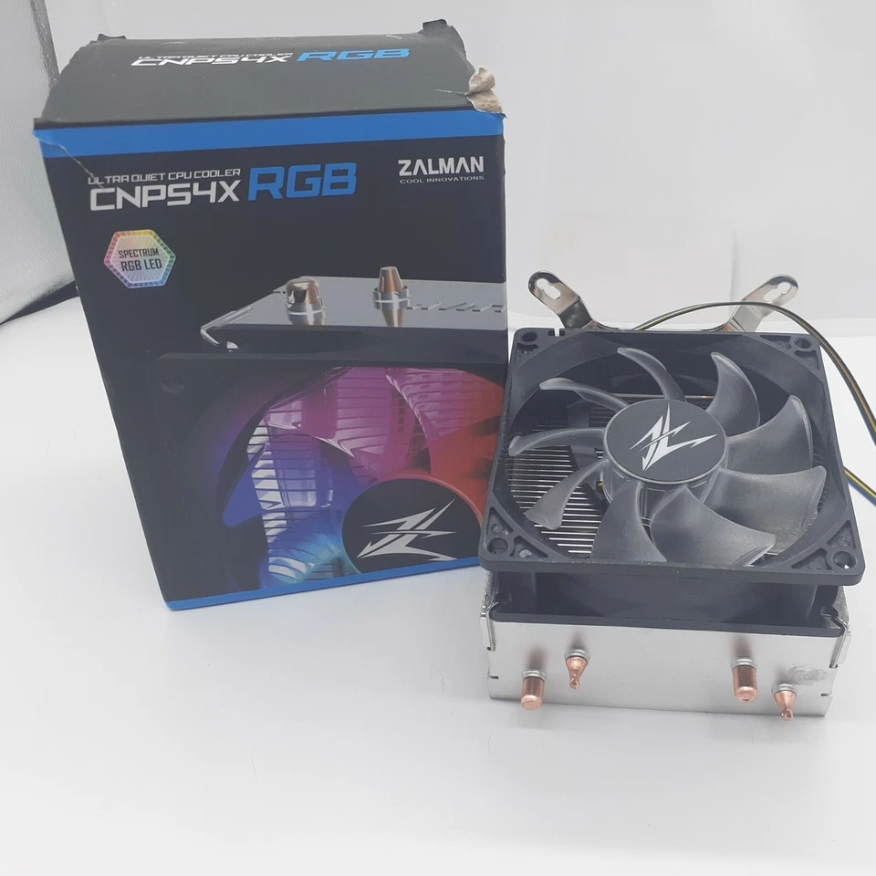 Zalman CNPS20X RGB CPU Cooler With Dual 140mm Fans - Black