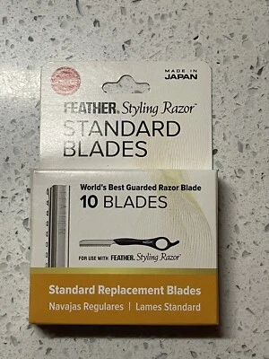 Maquinilla de afeitar Jatai Feather Styling hojas estándar 10 hojas Foto 1 de 2