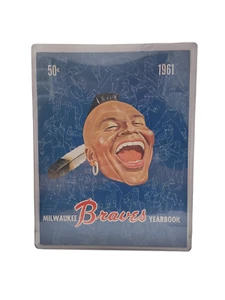 Annuario ufficiale squadra Milwaukee Braves 1961 - Foto 1 di 2
