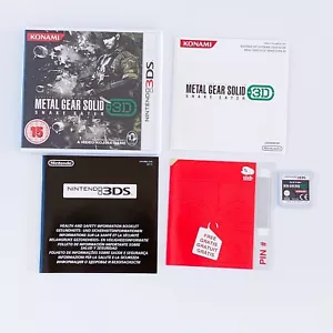 Metal Gear Solid: Snake Eater 3D + Manual PAL Nintendo 3DS - Picture 1 of 5