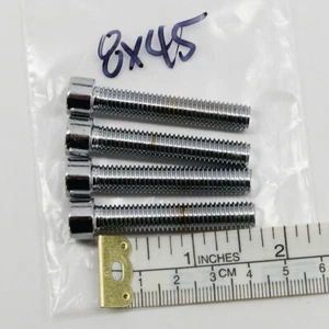 Center Cap Mounting Bolt Screw 8mm X 45mm Allen Head (4 Pcs) - Picture 1 of 1