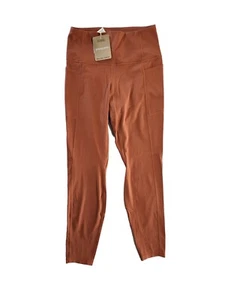 Patagonia Maipo 7/8 Stash Burl Red Tights Women's Size Small New With Tags - Picture 1 of 12