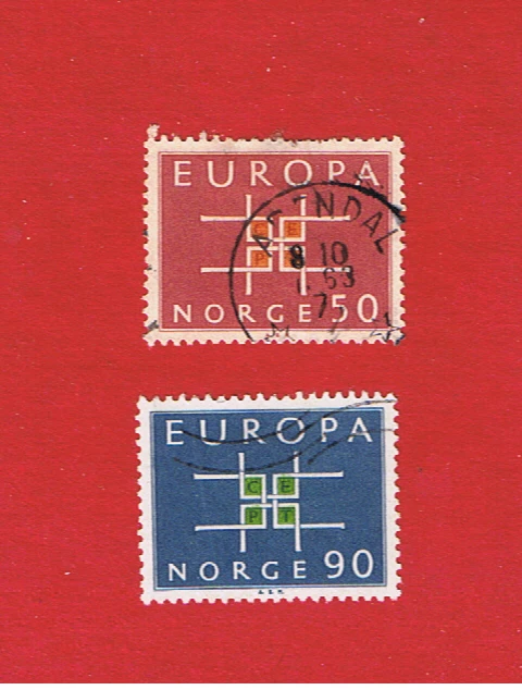 Norway #441-442   VF used  Europa  Free S/H - Image 1 of 1
