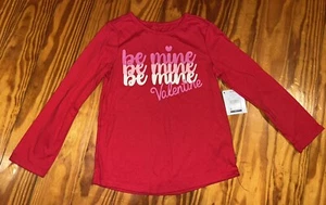 Girls 4T Long sleeve Valentine’s Day Shirt - Picture 1 of 4