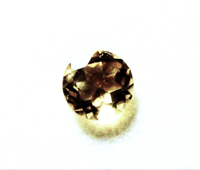 MUY BONITO 5mm FACÉTICO 0,41ct CORTE REDONDO DORADO AMARILLO CITRINO BRASIL PIEDRA PRECIOSA VS Foto 1 de 2