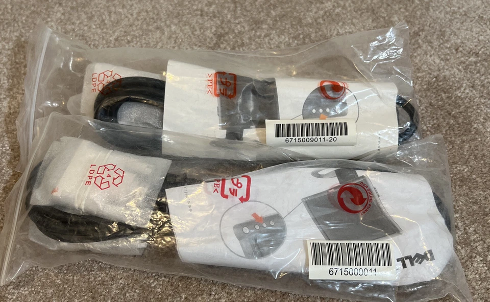 2 Dell DVI 6’ Display Cable New 6715009011 - Image 1 of 1