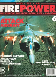 FIREPOWER 6 VIETNAM WAR USMC McD F-4J PHANTOM II VMFA_ATTACK AIRCRAFT_HARRIER - Imagen 1 de 3