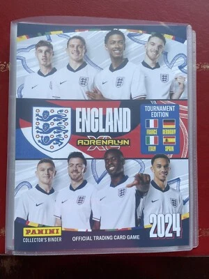 No Dups Binder 208 Cards Panini Adrenalyn 2024 Tournament Edition EURO 24 Folder - Image 1 of 4