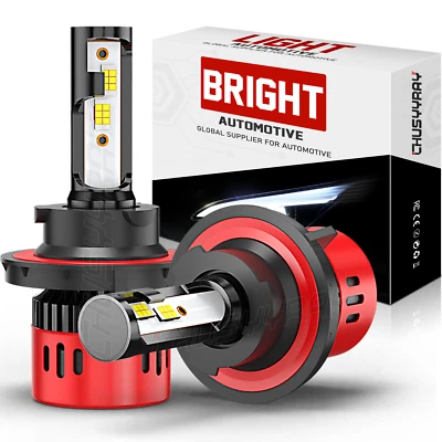 H13 Fits Dodge Grand Caravan 08-2010 LED Headlight Hi/Lo Beam Bulbs White Foto 1 de 4