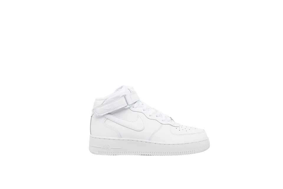 Size 4 (GS) - Nike Air Force 1 '06 Mid White