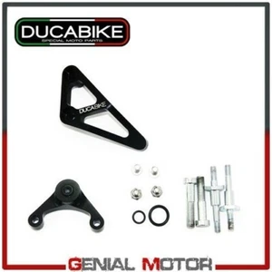 Supporto Ammortizzatore Sterzo Nero Ducabike Ducati Hypermotard 1100 2007 > 2009
