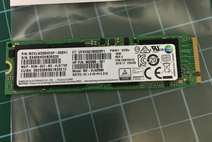Samsung PM961 256GB M2 NVME SSD Solid State Drive MZ-VLW2560 MZVLW256HEHP-000H1 - Afbeelding 1 van 1