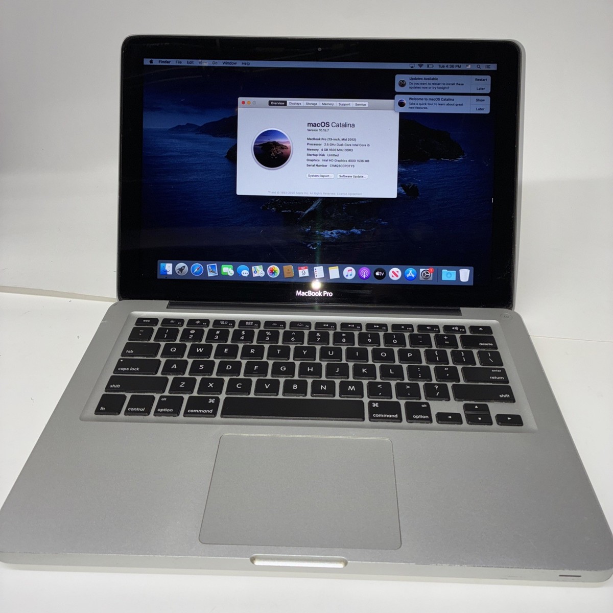 2012 Apple MacBook Pro 4GB Laptops for sale | eBay