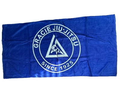 Toalla de playa Gracie Jiu Jitsu BJJ MMA UFC NUEVA 58x29 Foto 1 de 4
