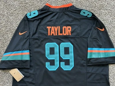 Camiseta Nike 2025 Miami Dolphins Jason Taylor Rivalies XXL nueva/etiquetas ¡Hof! Foto 1 de 4