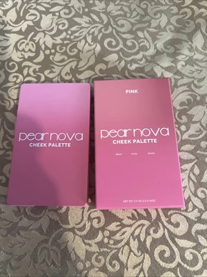 Paleta Pear Nova Cheek em creme ROSA, pó, pérola VEGANA - Imagem 1 de 4
