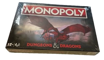Dungeons & Dragons Monopoly Board Game Hasbro Sealed Brand NEW Collectors - Image 1 of 4