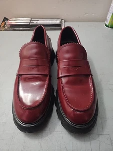 Alexander McQueen WANDER Halbschuhe Mokassins Welsh Red EU 44 US 10,5  - Bild 1 von 15